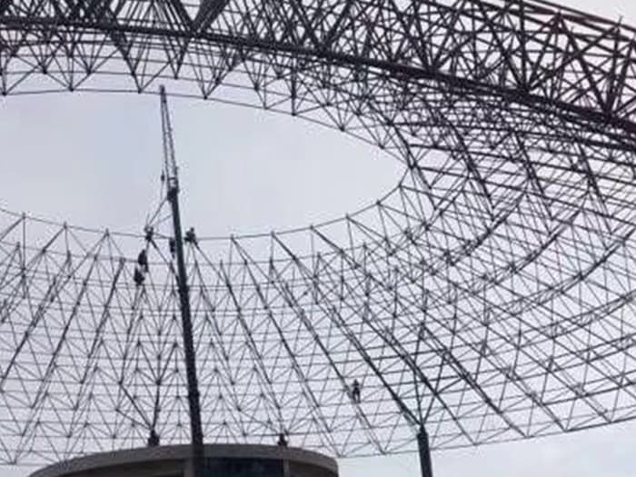 叶城篮球馆球形网架厂家价格