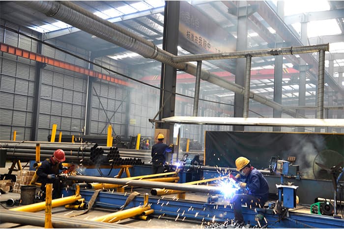 叶城加油站网架安装